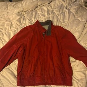 Vintage timberland jacket, faded around the colllar